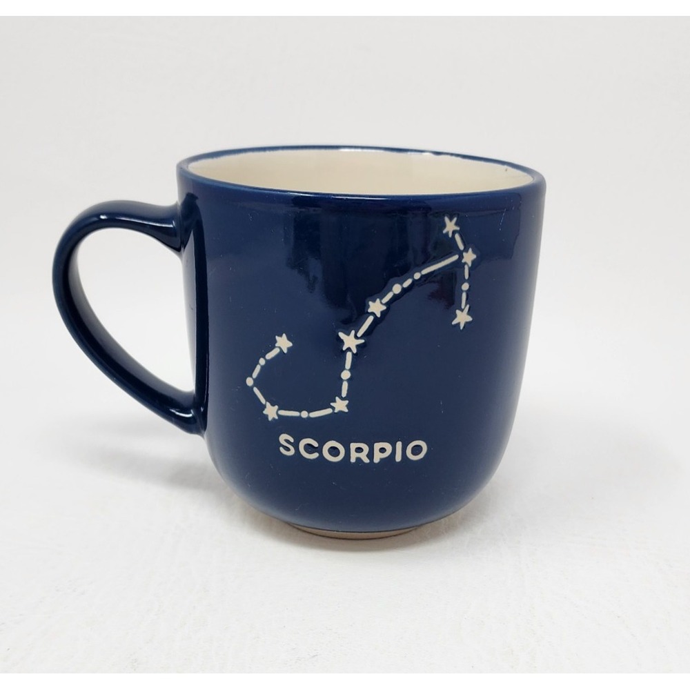 PMI Scorpio Constellation Coffee Tea Mug Cup Blue 17 oz Zodiac Sign Astrology